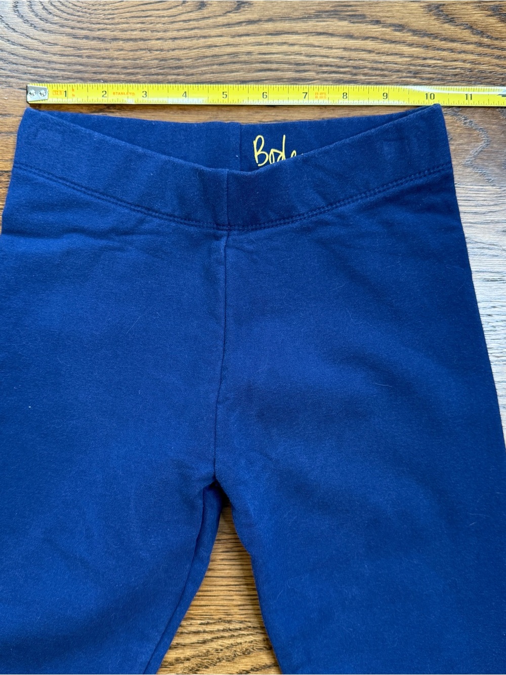 Boden Girls Basic Solid Navy, Gold, Red, & Floral Leggings Bundle Size 8-9 - Picture 5 of 16